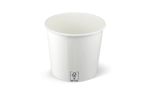 [1519987447] IJsbeker 360ml Ø90mm 12oz karton wit 1000st