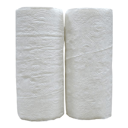 [1519987478] Keukenrollen wit 2 laags 45 vel 100% cellulose 32st