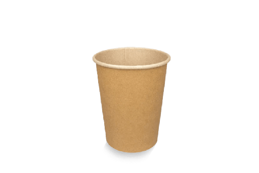 [1519987543] Kartonnen koffiebeker 230cc 8oz Kraft 1000st