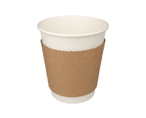 [1519987558] Sleeve voor koffiebekers 230cc BIO 1000st