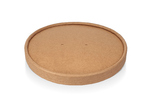 [1519987597] Deksel Salade Poke Bowl 900-1100-1300ml Ø184mm kraft 150st