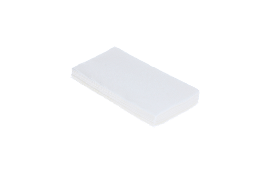 [1519987620] Servet 1 laags 1/8 vouw 33x33cm papier wit BIO 4000st