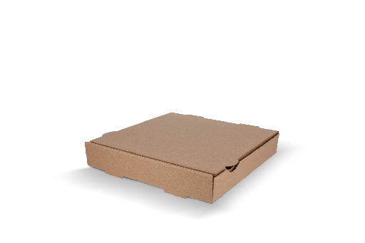 [1519987693] Pizzadozen 24x24x4cm kraft bruin BIO 100st