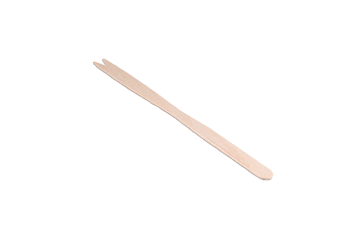 [1519987911-1] Houten snackvork 140mm 100% FSC® BIO 10000st