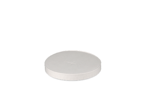 [1519987925] Deksel milkshakebeker met kruis Ø90mm karton Wit 1000st