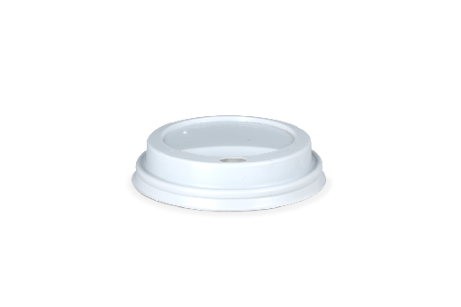 [1519987941] Koffiebeker deksels wit Ø80mm 1000st