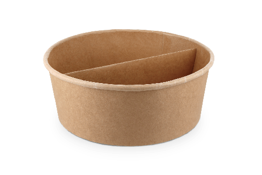 [1519987945] Divider voor Salade Poke Bowl Ø184mm (1100 & 1300ml) 300st