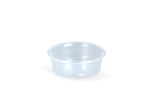 [1519987975] Rond bakje 50cc Ø70mm Transparant 1000st