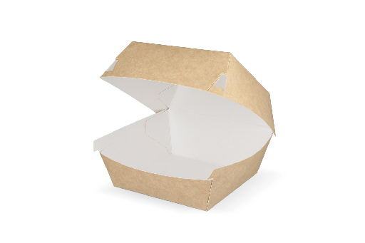 [1519988135] Hamburgerbakje Middel kraft/wit BIO 400st