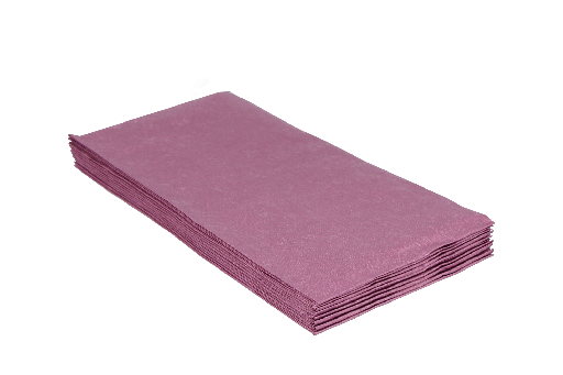 [1519988202] Servet 2 laags 1/8 vouw 40x40cm papier bordeaux BIO 240st