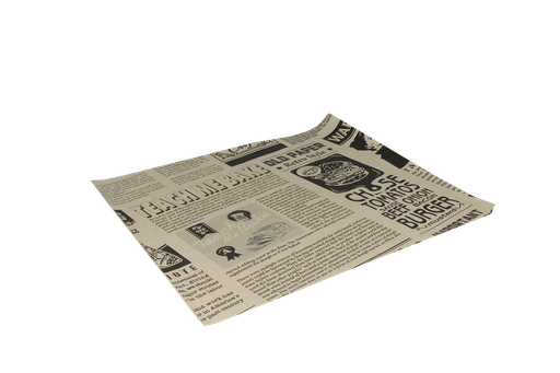 [1519988203] Vetvrij papier 33x30cm hamburgervellenkrant bruin 2000st