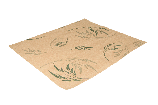 [1519988208] Vetvrij papier 33x38cm hamburgervellen bamboe 2000st