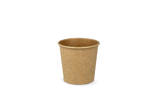 [1519988230-1] Kartonnen Saus Cup 3oz 90ml Ø62mm Kraft 2000st