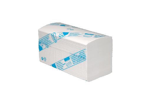 [1519988354-1] Handdoeken Interfold 3 laags 32x22cm cellulose 2560st