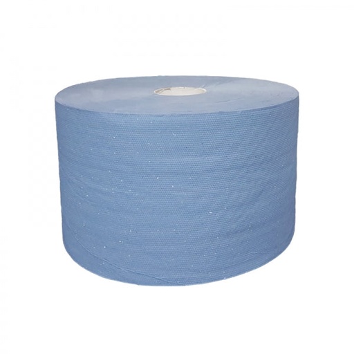[1519988365] Industrie uierpapier zwaar 22cm x 360m 3 laags blauw 2st