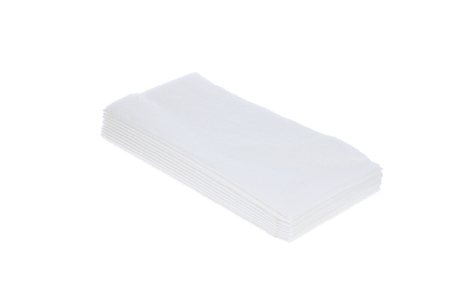 [1519988922] Servet 2 laags 1/8 vouw 40x40cm papier wit 3000st