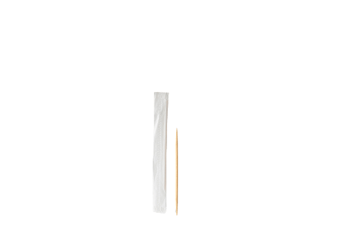 [1519988999] Houten tandenstoker per stuk verpakt 5000st