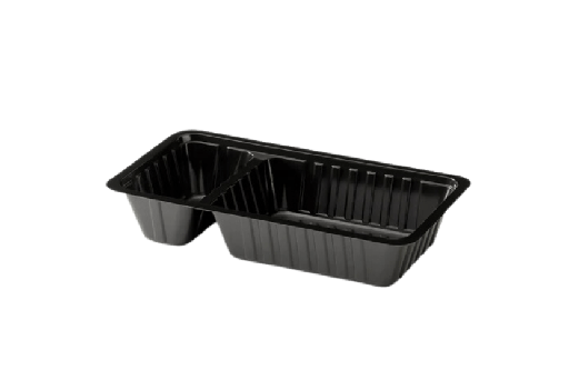 [1519989018] Frietbakje A23 (A7+1) zwart 1000st