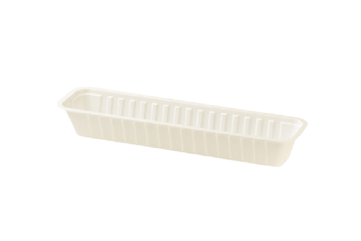 [1519989025] Frikandelbakje A16S smal wit 2000st