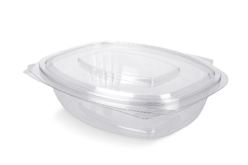 [1519987572-1] Saladebakje met klapdeksel 750 ml rPET 224st