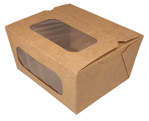[1519987179-1] Vensterdoosje 750ml Kraft BIO 450st