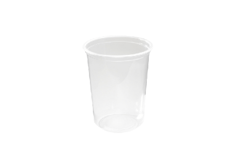 [15120043] Plastic bakjes rond 1000cc 500st