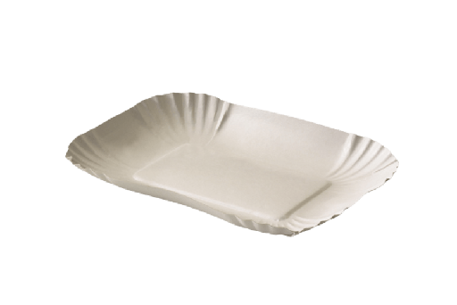 [151220012-2] Kartonnen schaaltje wit 130x180x30mm 1000st