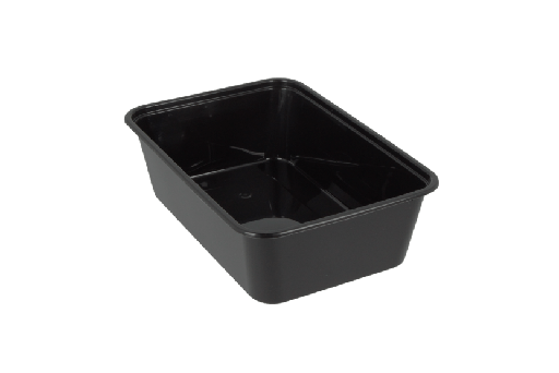 [1519988557-1] Maaltijdbak PP 650ml zwart 500st