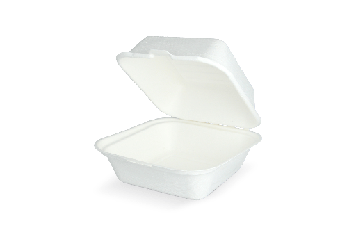 [151280614-1] Hamburgerbakje IP6 Groot suikerriet BIO 500st