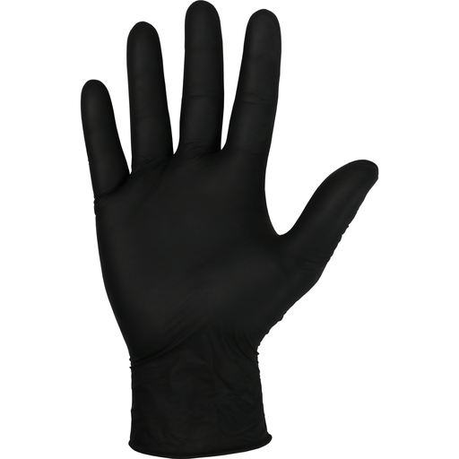[CF1303] Nitril Wegwerphandschoen Poedervrij Zwart M - 3,5 mil - Comfort 100/doos