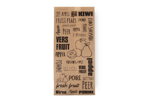 [1519925116] Fruitzak 3 pond 16/26x36cm kraft papier 1050st