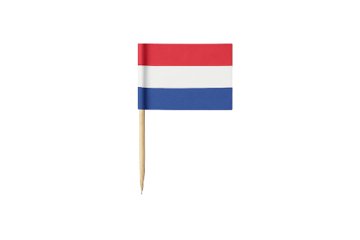 [1519925079] Cocktailprikkers vlag Nederland 1000st
