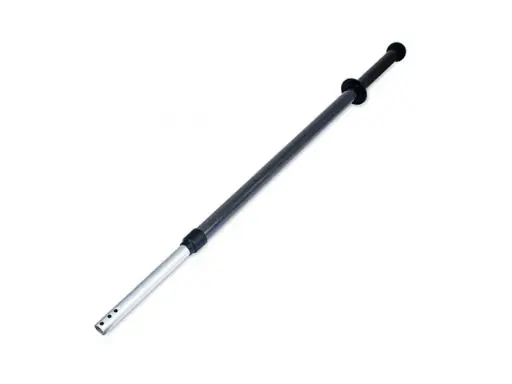 [35.1701.08]  ALUMINUM TELESCOPIC HANDLE PROFESSIONAL 90-160 CM BLACK 