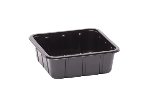 [2335130130] APET KS 60 M schaal zwart  formaat 130 x 130 x 35 mm 1.000st