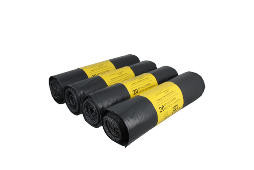 [1519925020-1] Komo Vuilniszakken met sluitstrip 60 liter 60x80cm 300st