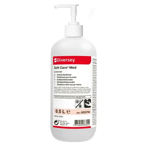 [9293764] Soft Care Med 6x0.5L - Instant handdesinfectiemiddel 