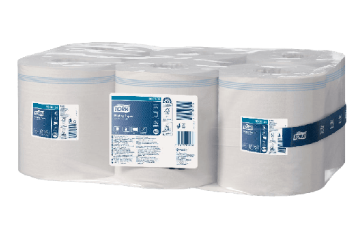 [1519925213] Tork® M2 Centerfeed Poetspapier 6x275 meter Absorberend Wit (100134) 6st