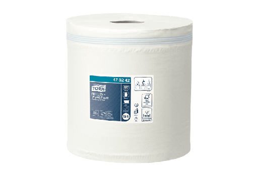 [1519925219] Tork M4 Reflex™ Centerfeed Poetspapier 6x857 vellen Multifunctioneel Wit (473242) 6st