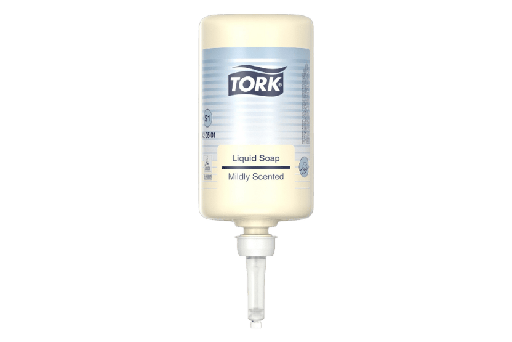 [15150015] Tork® S1 Mild Geparfumeerde Vloeibare Handzeep 6 x 1000 ml Frisse geur (420501) 6st